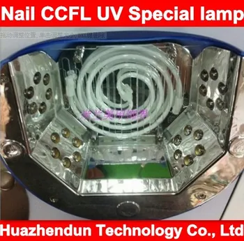 2014 ШТ. Новая УФ-лампа для ногтей CCFL, холодная и чрезвычайно легкая, светодиодная лампа для ногтей, специальные лампы высокого качества