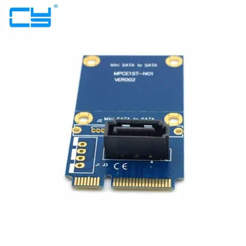 50 мм Mini pci Express pcie PCI-E mSATA SSD на SATA 7pin HDD Жесткий диск PCBA адаптер MSATA Инструменты для тестирования печатных плат