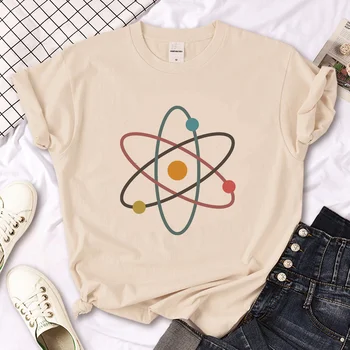 Atom Melecule Science футболка женская уличная футболка с героями комиксов манги для девочек
