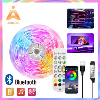 Bluetooth Светодиодные ленты 5050 5 В USB светодиодная лента Лента Bluetooth подсветка телефона приложение ТВ свет 5 М 10 М 15 М 20 М 25 М 30 М