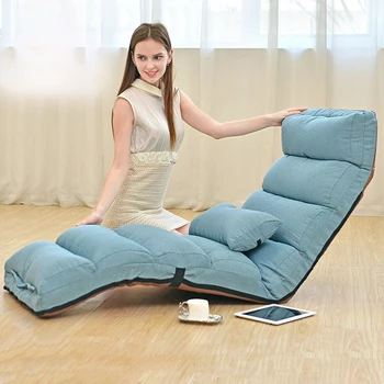 C1 Раскладной диван-татами с 5-ступенчатой регулировкой, одноместное кресло с откидной спинкой, эркерное окно, чехол для пола для отдыха, съемный и моющийся