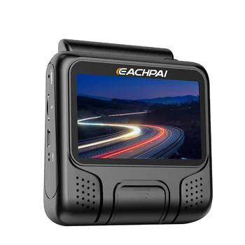 EACHPAI E100 4K Dash Cam WiFi GPS, Автомобильная приборная панель, Камера, Рекордер, Двухканальный 3,0 