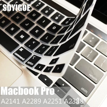 SDYIGOE Защитная крышка клавиатуры ноутбука для Macbook Pro13 M1 2020 A2338/A2289/A2251 Крышка клавиатуры для Macbook pro16 A2141 Новая