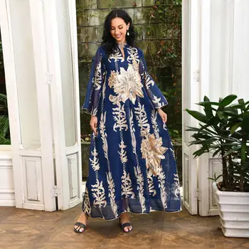 XIZEO 2023 Летний Женский Кардиган, модный сексуальный Африканский Праздничный Кардиган в стиле Бохо, Свободный размер, Шелковый Халат с длинным рукавом, кимоно, кафтан