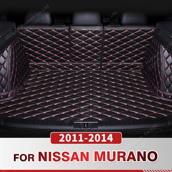 Автоматический коврик для багажника с полным покрытием для Nissan MURANO 2011-2014 13 12, автомобильный коврик для багажника, аксессуары для защиты салона грузового лайнера
