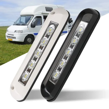 Водонепроницаемый наружный светильник для фургона-фургона Caravan, внутренние настенные светильники 12V/24V, светодиодный тент для крыльца