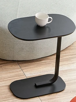 Высококачественный чайный столик Простой Современный диван в гостиной, Журнальный столик, Легкая роскошная Прикроватная тумбочка, Подвижный приставной столик, большая нагрузка