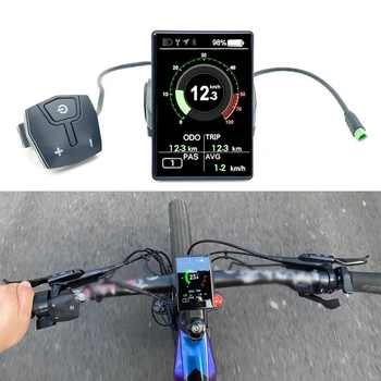 Дисплей для Электровелосипеда Bafang EB04 BluetoothAPP Smart Color IPS Sunlight Display Для M400 M500 E-bikeAccessories