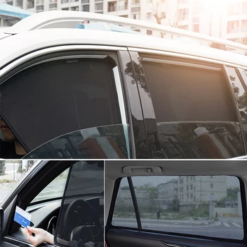 Для Toyota INNOVA AN140 2015-2022 Магнитный Автомобильный Солнцезащитный Козырек Передняя Рамка Лобового стекла Шторка Заднее Боковое Окно Солнцезащитный Козырек