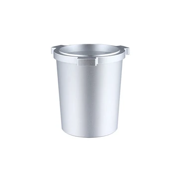Дозирующая чашка из алюминиевого сплава 51 мм, совместимая с кофемашиной Delonghi, порошковая чашка Серебристого цвета