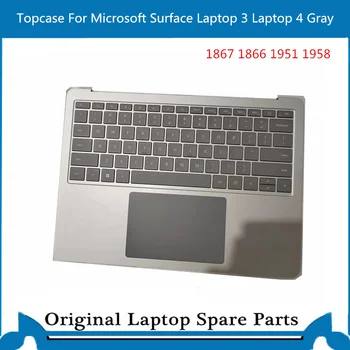 Замена Для Surface Laptop 4 Чехол для ноутбука 3 C 1867 1868 1951 1958 Topcase с Клавиатурой и трекпадом 13,5 Дюймов