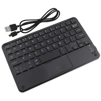 Клавиатура для планшета, беспроводная клавиатура, принадлежности для ноутбуков, Чувствительная удобная Многофункциональная профессиональная бизнес-сенсорная панель