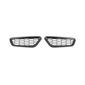 Крышка Переднего бампера автомобиля, Декоративная накладка, наклейка на 2021 2022 Аксессуары, ABS Черный
