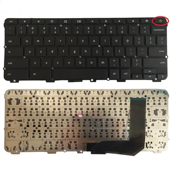 Новая американская клавиатура для ноутбука Lenovo Chromebook N22, черная