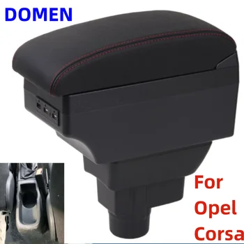 Новый Для Opel Corsa D Подлокотник коробка для автомобиля Opel Corsa подлокотник спинка Коробка для хранения деталей интерьера Запчасти для модернизации Автомобильные аксессуары