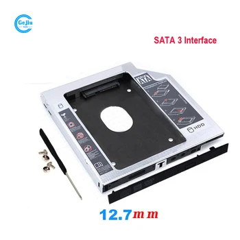 Ноутбук Sata 3 SSD HHD Жесткий диск Caddy Лоток Кронштейн 12,7 мм для ACER E1-451G EC-471 471G 5552 E1-431G