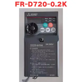 Подержанный инвертор FR-D720-0.2K FR D720 0.2K протестирован нормально
