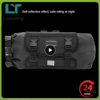 Удобная и практичная сумка для хранения в автомобиле, водонепроницаемая передняя сумка, черная износостойкая, Вес 347 г, велосипедная сумка, Аксессуары для велосипеда