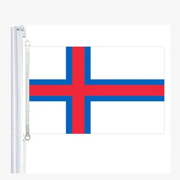 флаг Фарерских островов, 90*150 см, 100% полиэстер, баннер, цифровая печать
