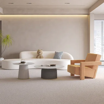 Эластичный диван в скандинавском стиле, поролоновая губка для гостиной, Необычный Белый диван, Модульный Дизайнерский Эргономичный Салон Канапе, мебель для дома